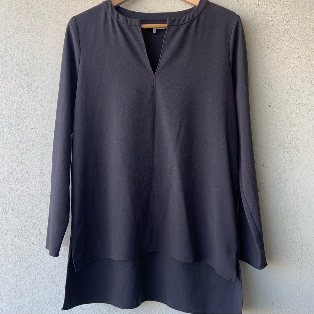 Oak + Fort grey tunic top